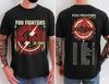 Foo Fighters 2026 Tour Maglietta Grafica Vintage Rock Band Unisex Manica Corta Retro Concerto Streetwear Top in Cotone
