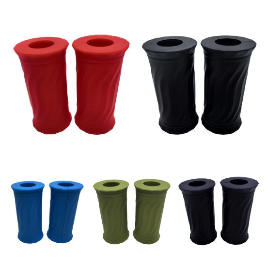 1/2Pcs Angled Barbell Grips Anti-Slip Ergonomic Weightlifting Handles Reduce Joint Stress Bench Press Biceps Triceps Arm Training Dumbbell Grip