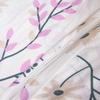 Bedding set 160x200 JERSEY 100% COTTON flowers duvet cover + pillowcases