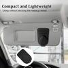 Universal Car Visors Clip Not Slip PU Leather Design Soft Padding Secure Storage Driver Accessory Upgrades For Eyewear