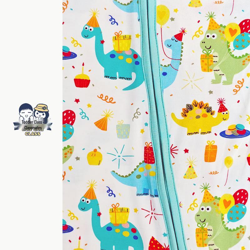 Bamboo Fiber Cartoon Baby Romper Jumpsuit Bodysuit