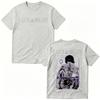 Japan Anime Ghost in The Shell Motoko Kusanagi T-shirts Herr Dam Kläder Mode Casual Bomull Kortärmad Överdimensionerad T-shirt
