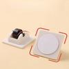 4-Pack Self-Adhesive Plastic Casters Furniture Moving Wheels for Home and Dormitory Storage Boxes Easy To Install On Desk Legs.