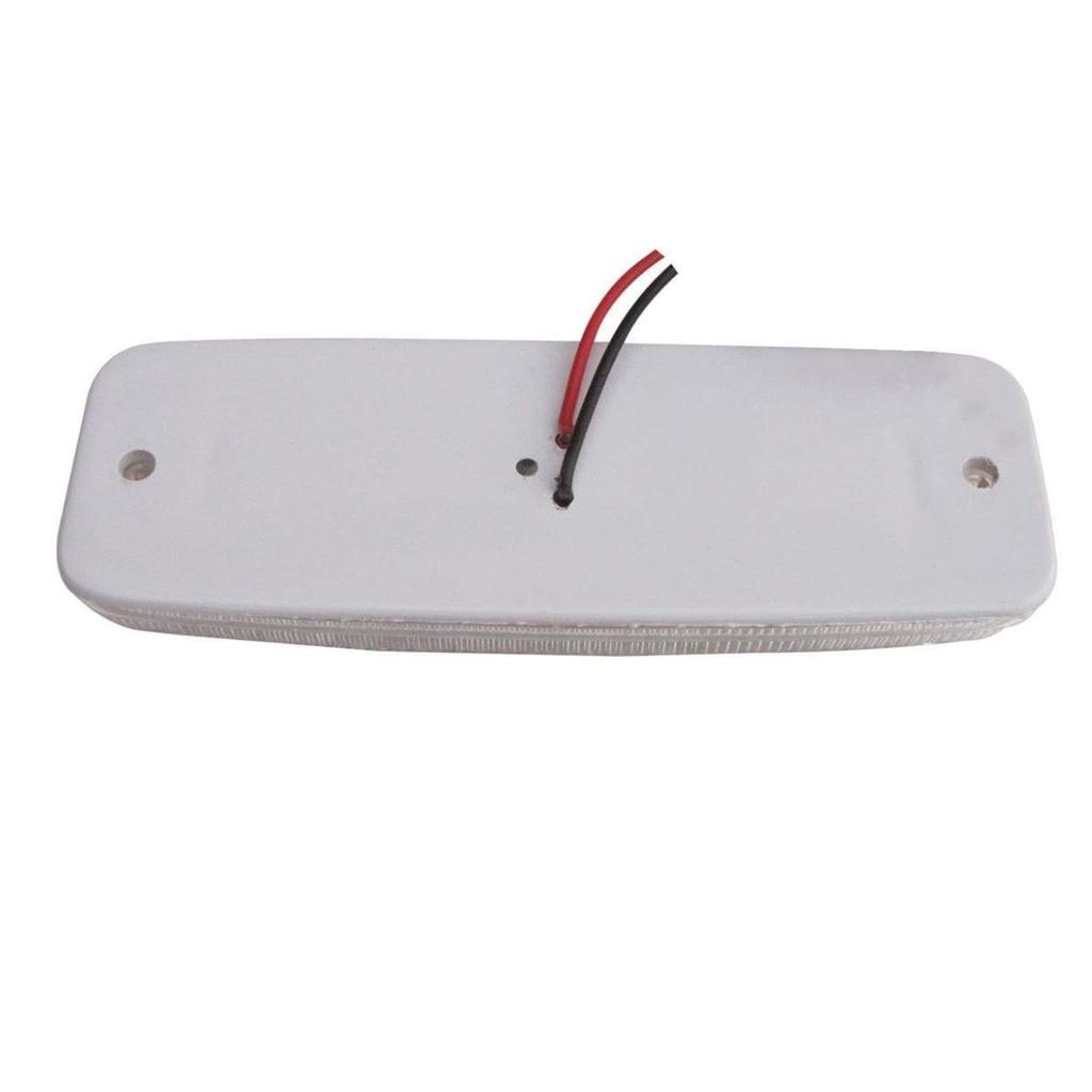 Luz Lateral Marcadora Led Roja Remolque Rv Marcador Rectangular Led/SMD Marcador de Gálibo Para Camión Remolque Rv Autocaravana Furgoneta Pickup Suv A Prueba de Golpes Ajuste Universal