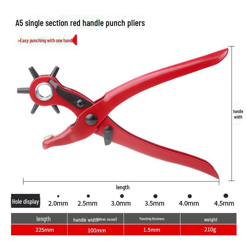 

Плоскогубцы для проделывания отверстий в кожаных ремнях для брюк