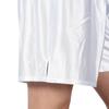 Mizuno Soccer Field Glossy Slim Game and Practice P2MB8021 Size L Men's Pants, Fabric, Fit, Wear, 01, White,