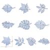 1Pcs Leaf Silicone Coaster Mould Tableware Tray Epoxy Resin Mold Cup Pad Making For DIY Home Table Decoration Resin Crafts Molds