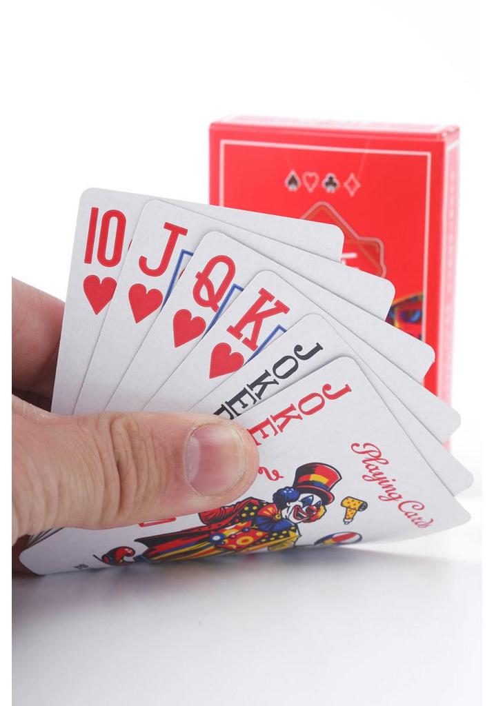 Xiangyue 312 Spielkarten: 10er-Deck-Set für Haushaltsspiele & Unterhaltung, Farbrücken-Design