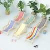 1:12 Dollhouse Mini Foldable Beach Chair Lounge Chair Model Dollhouse Furniture Decoration Micro Scene Construction Props