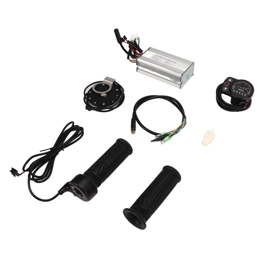 22A Electric Bike Sinewave Controller LED900S Display Throttle Handle Grips Kit for 500W Motor