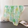 Luxury Paisley Silk Satin Head Scarf For Women Plaid Print Kerchief Neck Scarfs 70cm Square Shawls and Wrpas Scarves For Ladies