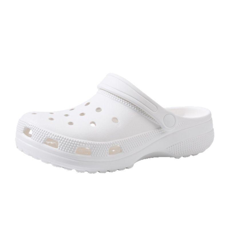 No standard star summer EVA casual hole shoes women's non-slip outer slippers heightening deodorant outdoor couple sandals