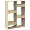 VidaXL Bibliothèque chêne sonoma 100x33x135 cm bois d'ingénierie, étagère à livres, étagère de rangement, armoire 3309386