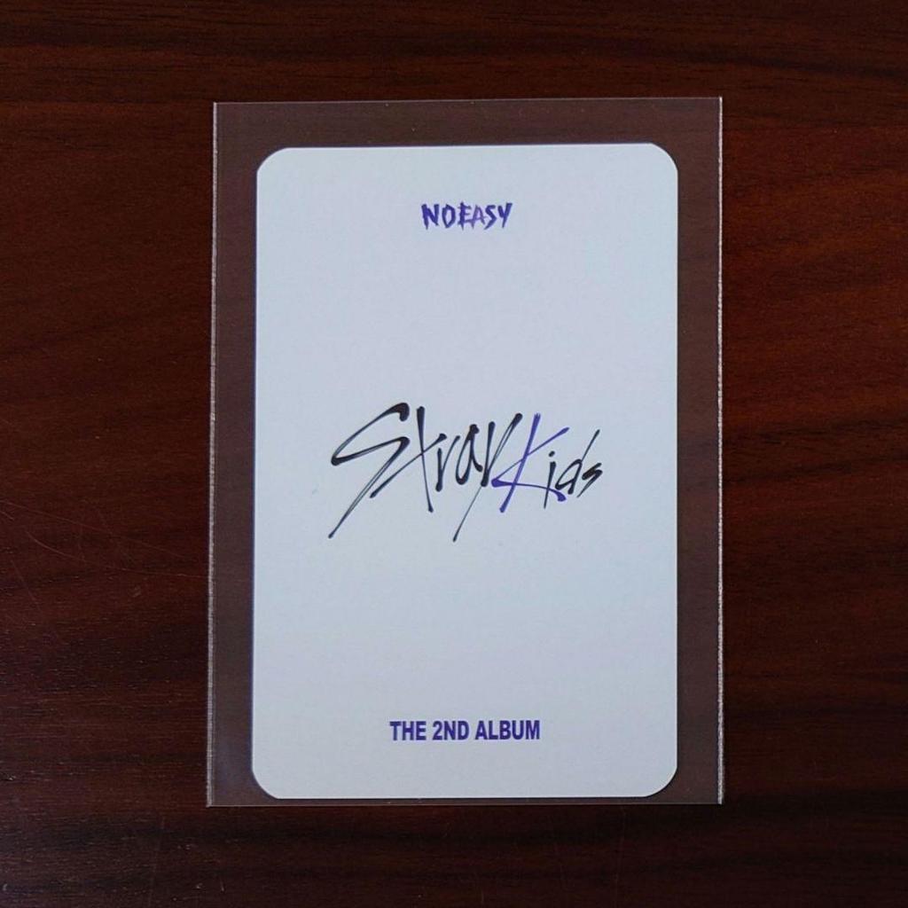 [USED] Stray Kids NOEASY Shopee Trading Card Reno