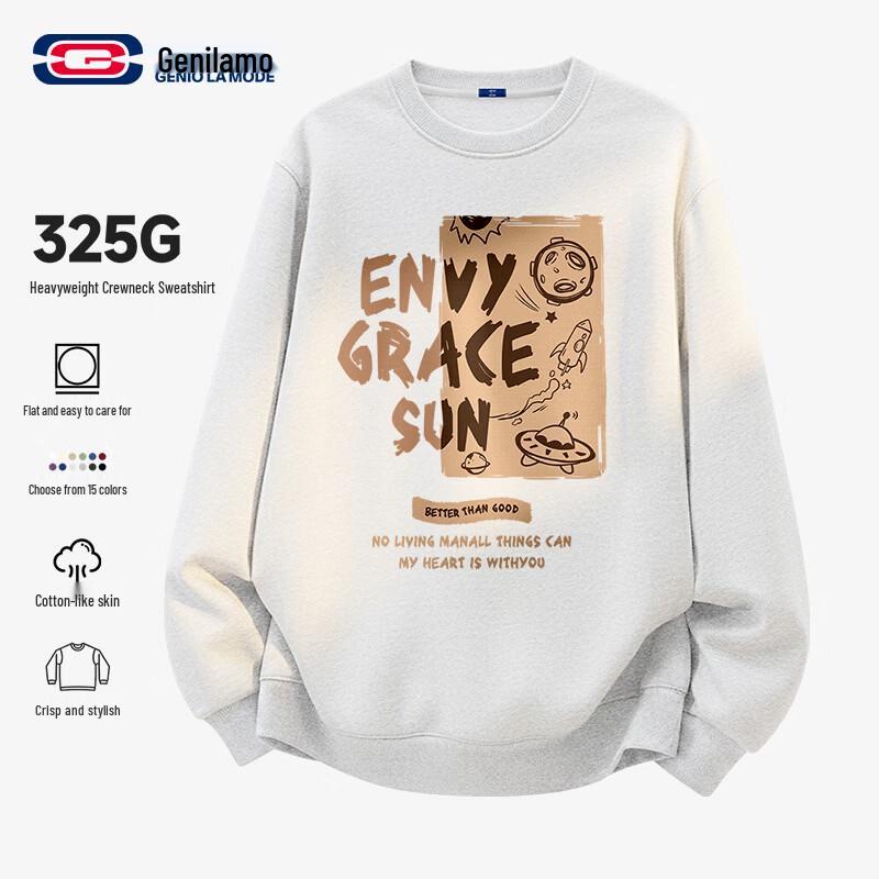 Мужской свитшот с круглым вырезом GENIOLAMODE 2XL