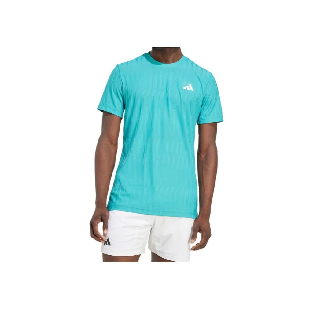 adidas Tennis Climacool Airchill Freelift Casual Fashion Versatile Short Sleeve Tennis Shirt Men Tops JW9851