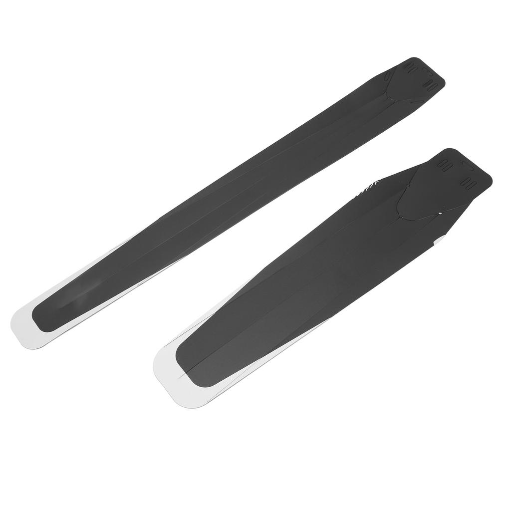 1 Pair Bike Fender Front Rear Mudguard Splashing Guard Universal Resin for Cycling Black