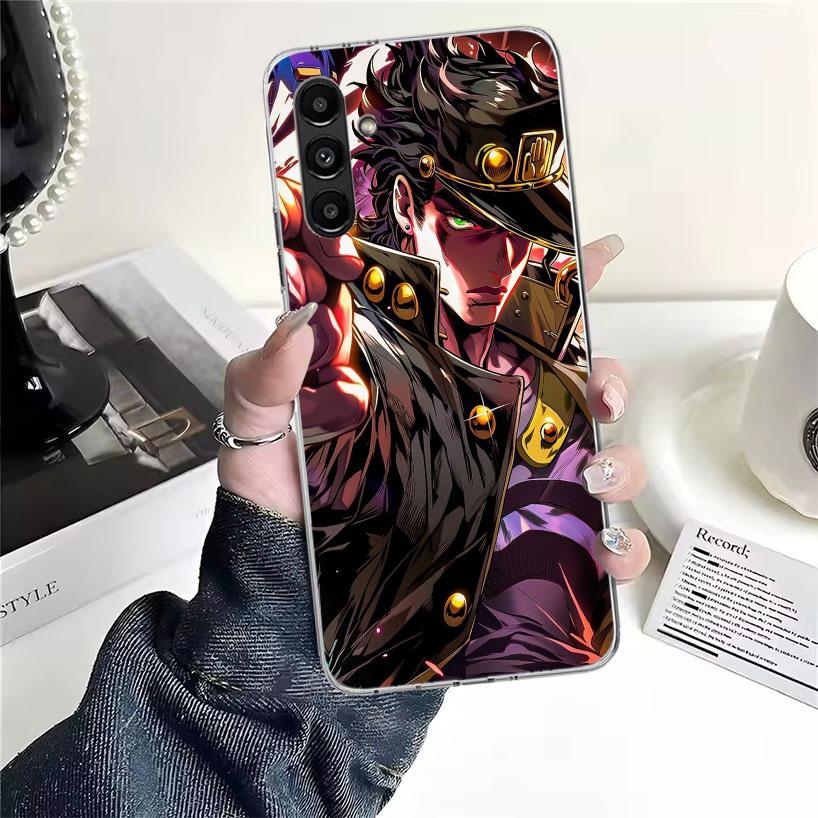 JoJo's Bizarre Adventure Kujo Jotaro Phone Case For Samsung Galaxy A13 A14 A15 A16 A17 A53 A54 A55 A56 A57 A33 A34 A35 A36 A37 A