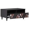 Multicolored Coffee Table 80 X 54 X 40 Cm Solid Mango Wood