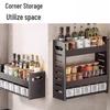 Yunshuang 3-Tier Kitchen Spice Rack with 5 Jars