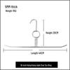 Stainless Steel Roast Meat Hook with Hanging Ring and Pipa Fork