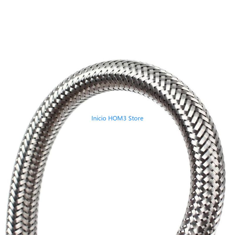 A5YD Junta Codo Manguera de Fontanería de Acero de Alta Resistencia Tubo Flexible para Accesorios de Baño