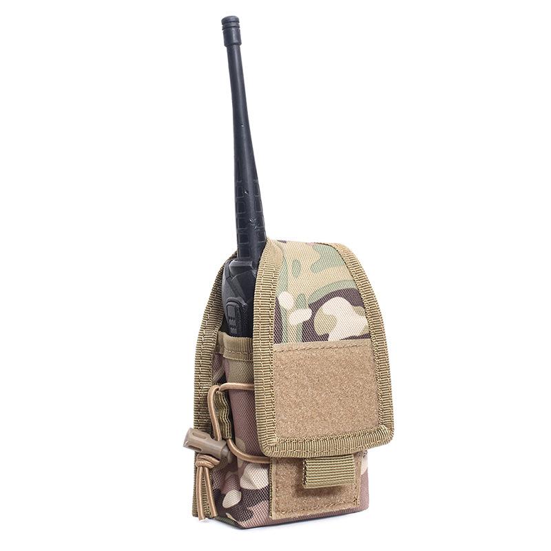 1 Piece Tactical Radio Pouch Interphone Storage Bag Military Heavy Duty Walkie Talkie Case Holder Airsoft Magazine Pouches
