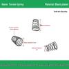 Stainless Steel Pagoda-Shaped Trapezoidal Compression Spring for Battery