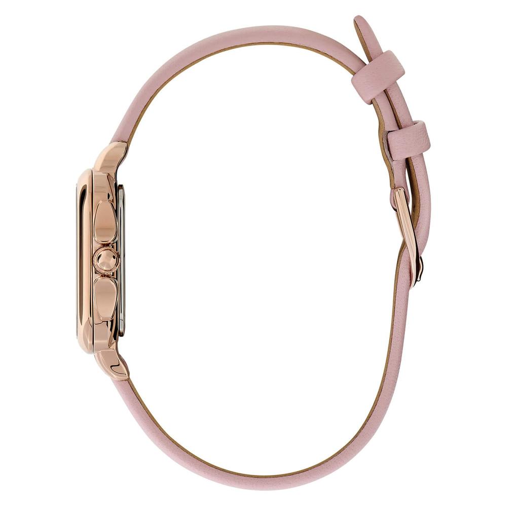 Authorized Dealer Olivia Burton Watch Ladies ob24000122 Classic 28mm Grosvenor Rose Gold Mellow Rose Leather Strap Watch [OLIVIA BURTON] &