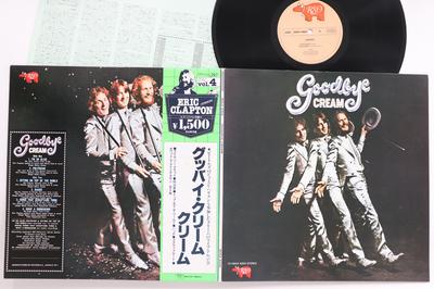 LP Record CREAM - Goodbye MWX4004 RSO 1979 Japan Obi Rock Used