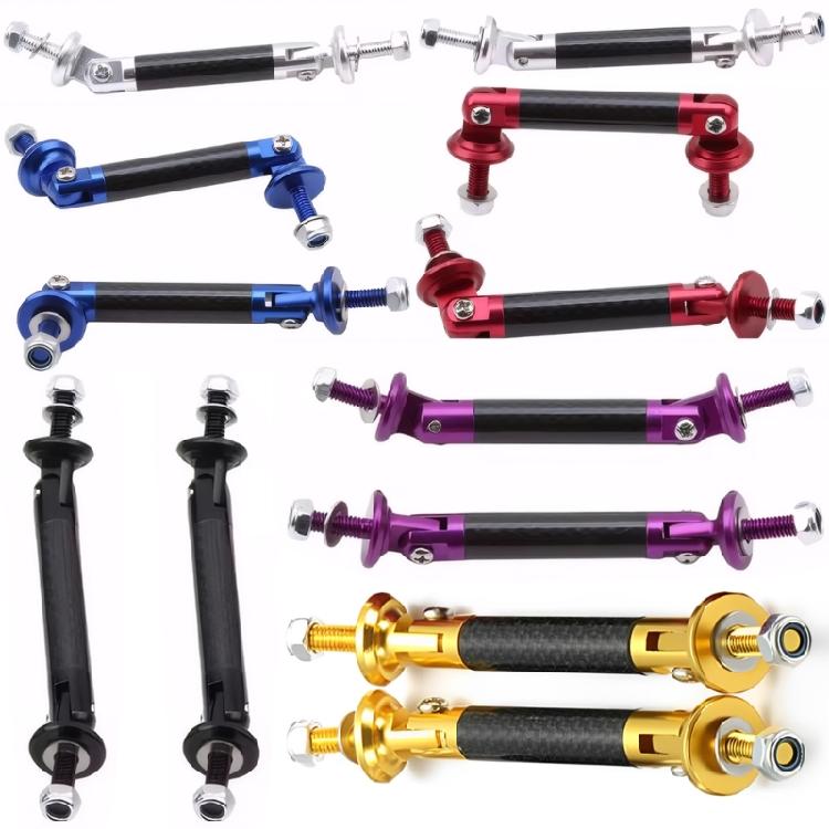 2dílné přední lišty nárazníku pro auto, optimalizující vzhled jízdní dynamiky, vyrobené z hliníku odolného proti korozi