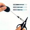 1set Titanium Coating Stainless Steel Fishing Scissor Plier Cut PE Braid Line Cutter Plies Carp Outdoor Fishing Accessories Tool 4