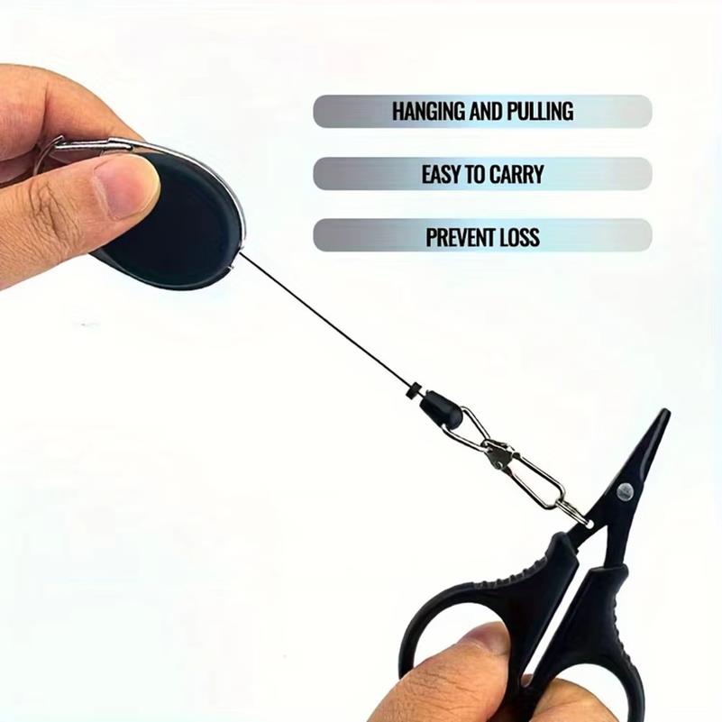 1set Titanium Coating Stainless Steel Fishing Scissor Plier Cut PE Braid Line Cutter Plies Carp Outdoor Fishing Accessories Tool 4