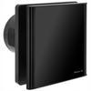 VENTIS EDGE 100 Schwarz H+T Badezimmerlüfter