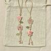 Pastel Colors Star Flower Phone Charm Ceramic Beaded Phone Lanyard Mobile Phone Strap  Women Girls