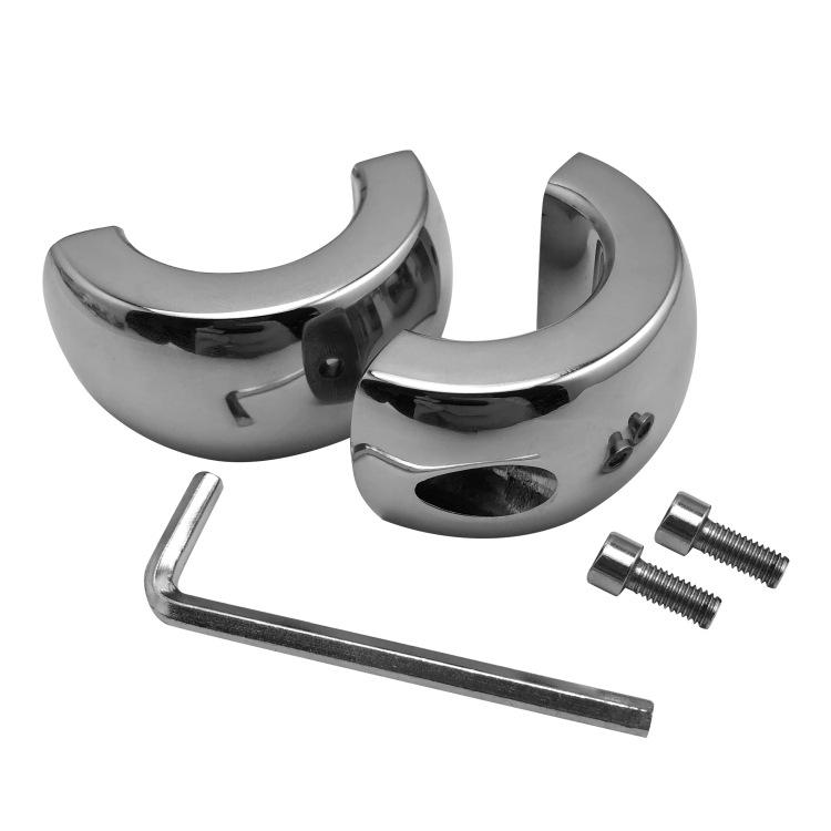 Metal Stainless Steel Scrotum Pendant Bondage Ring Penis Weight Bearing Ring Penis Delay Ring Adult Sex Product Toy
