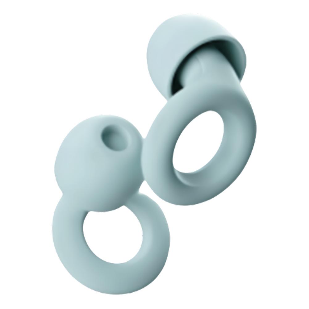 

Noise Reduction Ear Plugs Reusable Canceling Noise Earplugs Set Waterproof Swimming Ear Plug Protection for Travel Home Sleeping зелений