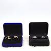 Elegant Velvety Finish Plastic Jewelry Case Ideal For Wedding Jewelry Display Offering Secure And Luxurious Protections