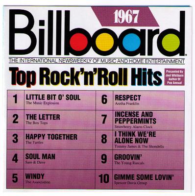 CD VARIOUS - Billboard Top Hits: 1967 R270628 Rhino Records 1993 US Rock Used