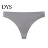 Elastic Low Waist Panties Women's Cotton Thong Soft Breathable Seamless Ladies Sexy Low-rise Briefs Stretchy Bikini Underwear Fit And Tight Cut