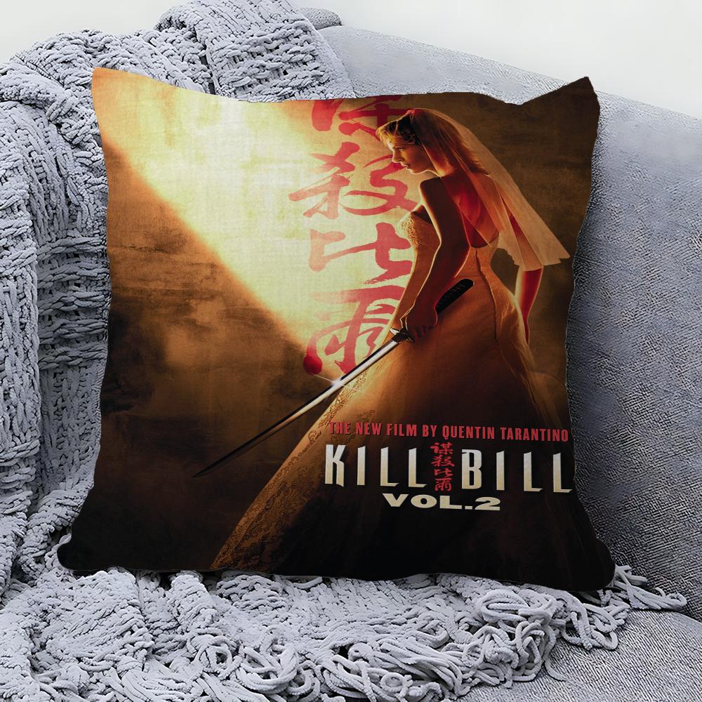 Kill Bill Pillow Anime Pillow Sofa Bed Head Pillow Cover Cushion Cover 45x45 Cm Fashion