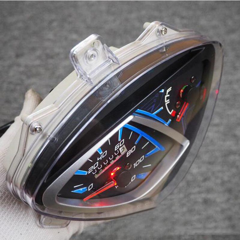 Pedal Motorcycle Accessories Instrument Assembly RSZ100 GY6125 First and Second Generation Mileage Speedometer