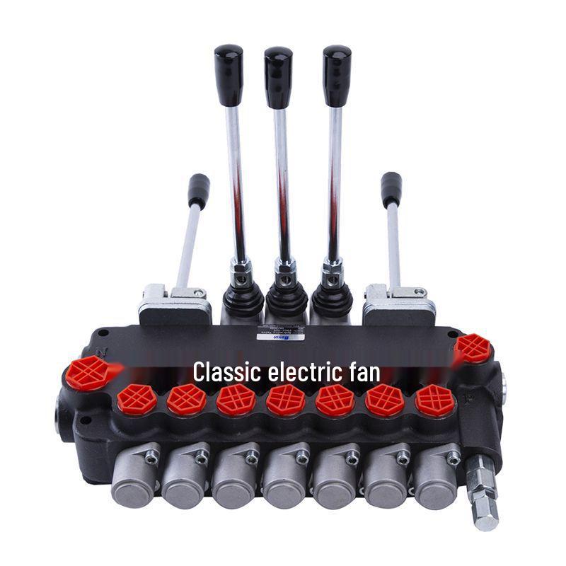 Manual Reversing Hydraulic Multi-Way Valve P40/80/120 with Single/Double Reset