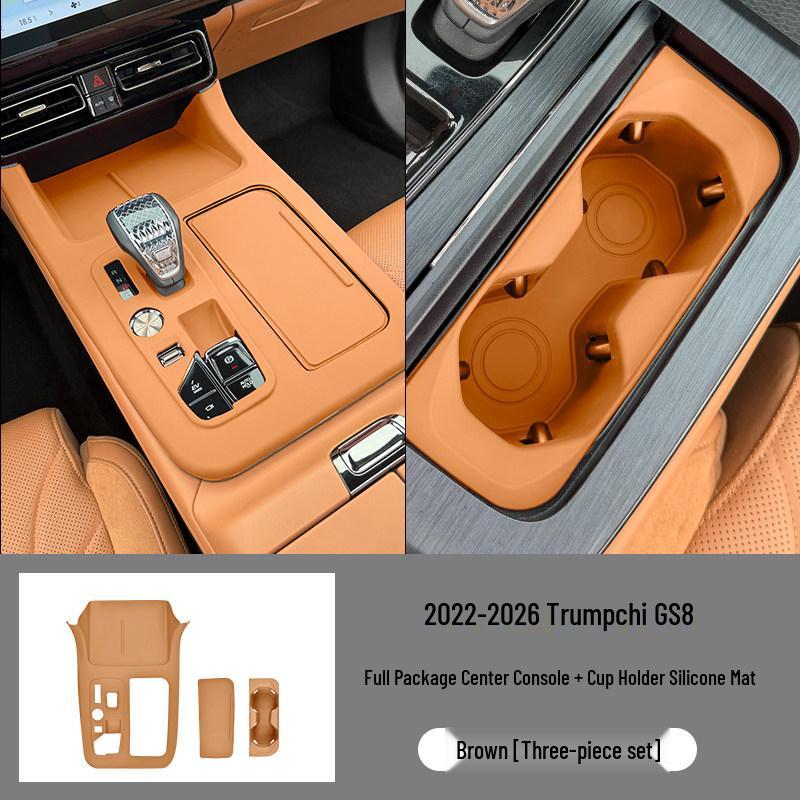 Trumpchi GS8 Center Console Silicone Pad & Door Handle Modification Accessories