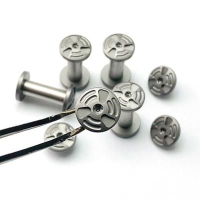 2 juegos NUEVO Tornillo de Fijación para Fabricación de Empuñaduras de Cuchillo Acero Inoxidable 416 Tornillo de Husillo Material Remache de Montaje para Muebles