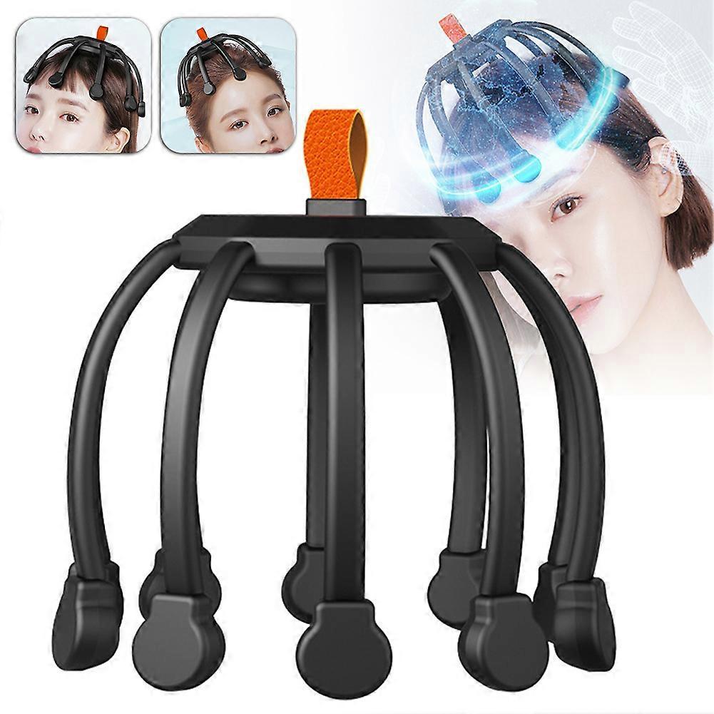 Octopus Electric Scalp Massager - Stress Relieving and Hair Stimulating Massager for Home and Travel Use