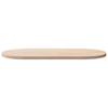 vidaXL Tischplatte 100x50x2,5 cm Massivholz Kiefer Oval