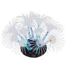 Artificial Sunflower Coral Silicone Simulation Water Plant Aquarium Fish Tank DecorationBlue
