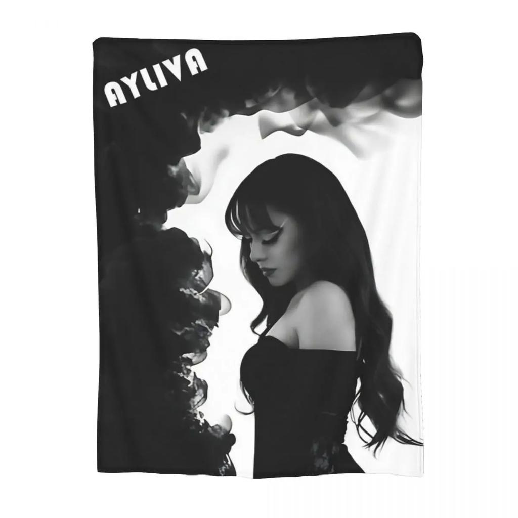 Ayliva Cool Singer Pop Music Blankets Fleece Printed Liebe Tour Cozy Lightweight Throw Blankets for Sofa Office Bedspreads