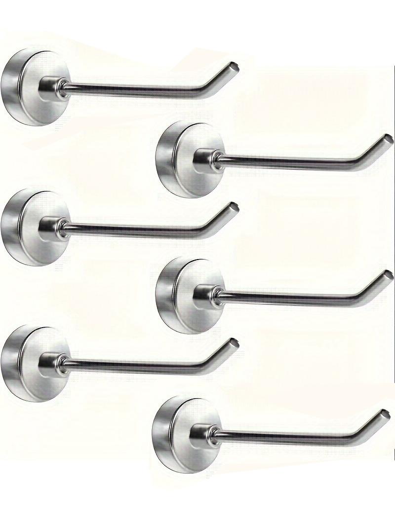 

5pcs Magnetic Hook, Heavy Duty Magnet Hook, Magnetic Cruise Hook Hanging, Large Metal Magnetic Hook, Can Be Used For Grill, срібний